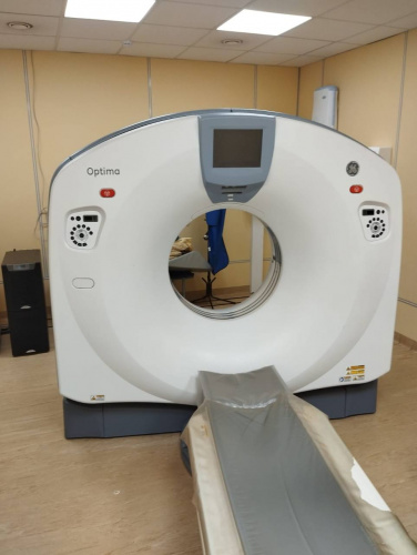 Компьютерный томограф GE Optima CT540